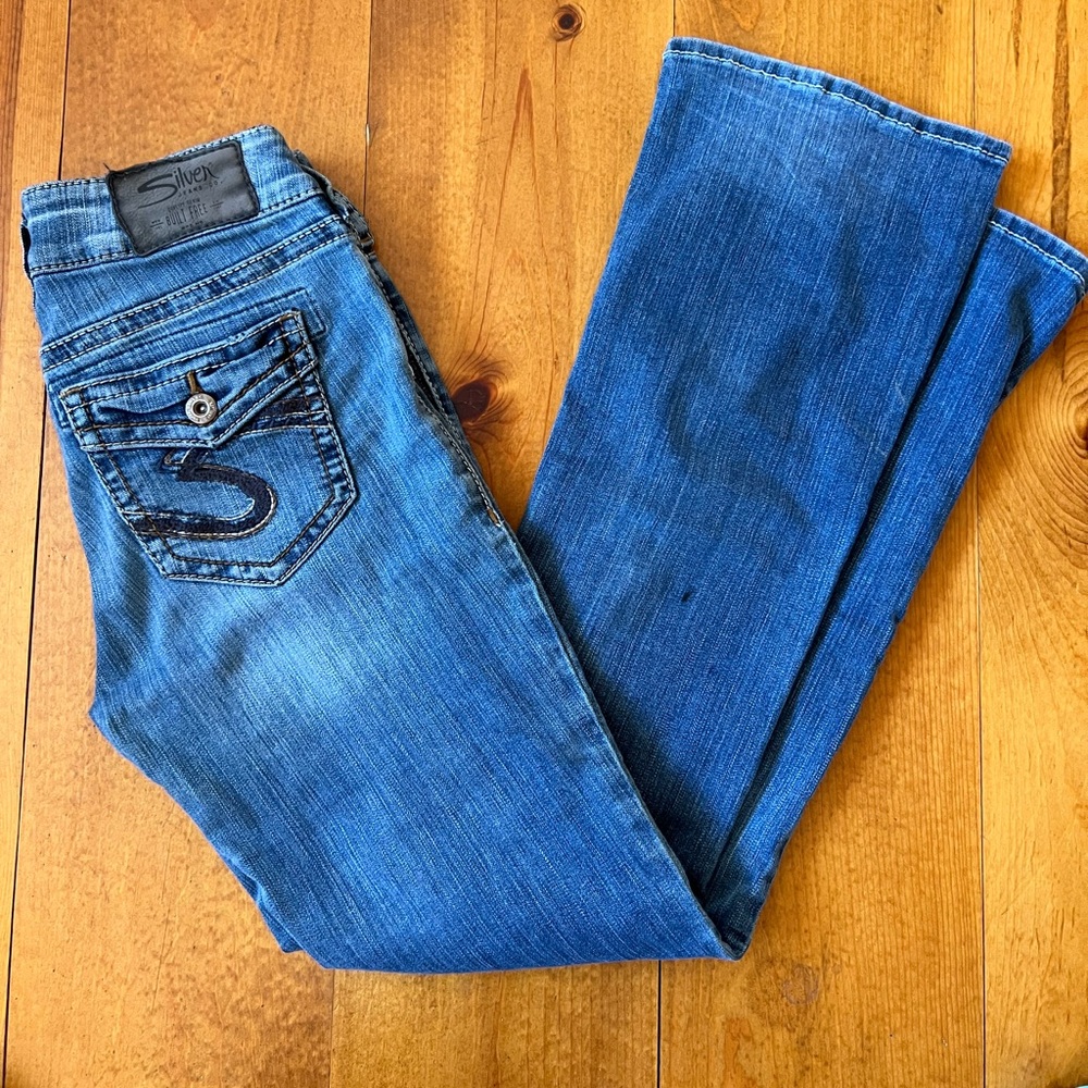 Silver Suki Bootcut Jean 27x31